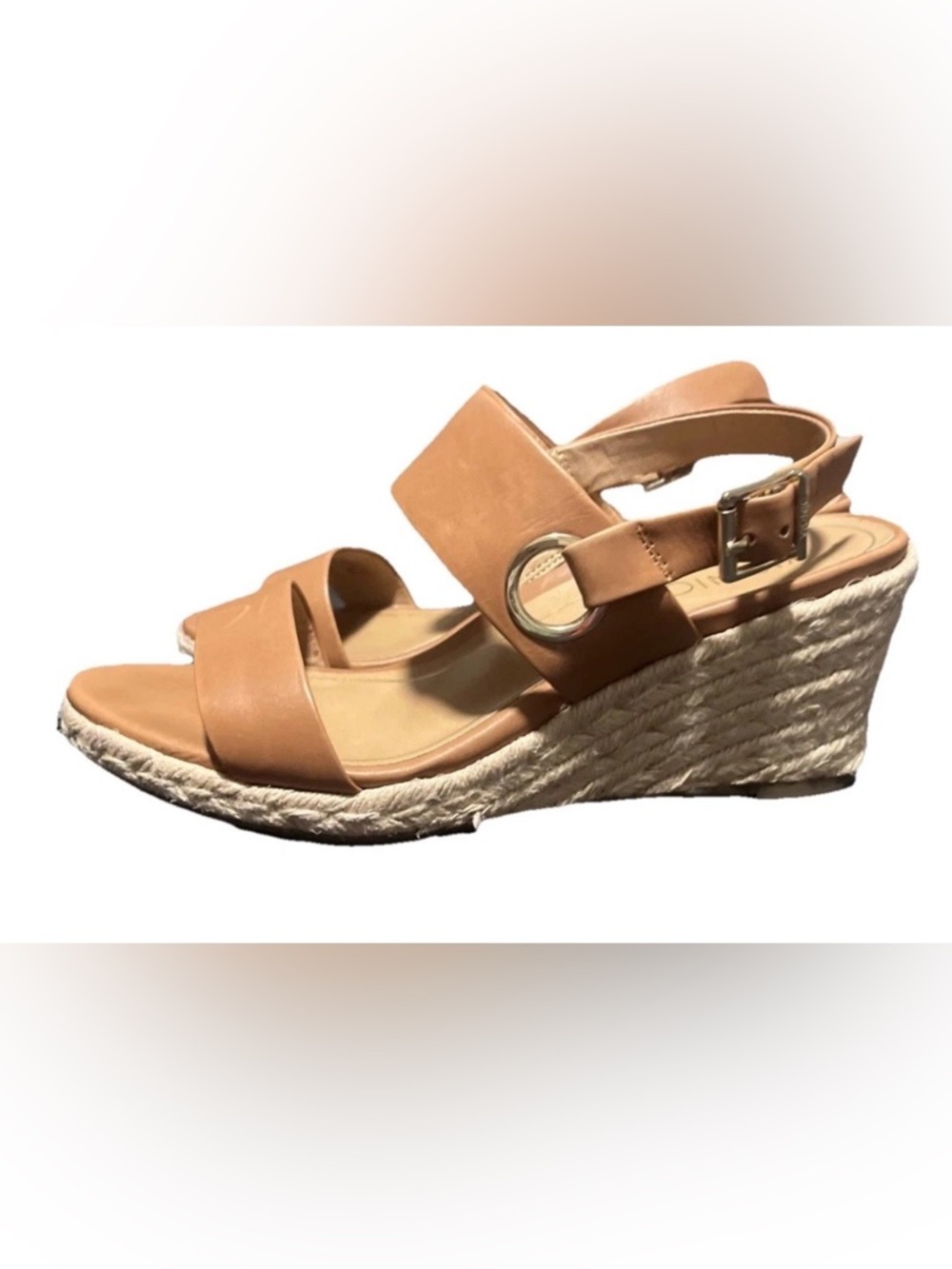 Vionic Tulum Espadrille Leather Wedge Boho Chic Coastal Grandma Resortwear 10 - Picture 3 of 8